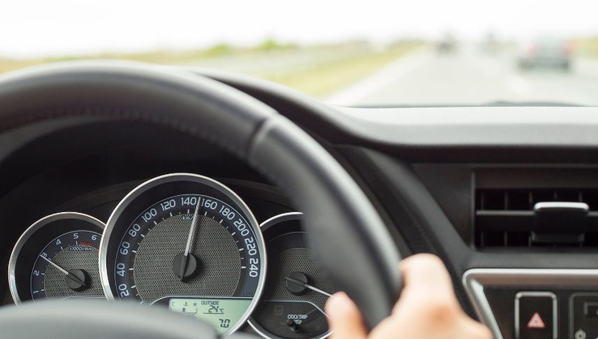 man dangerous driving over speed limit